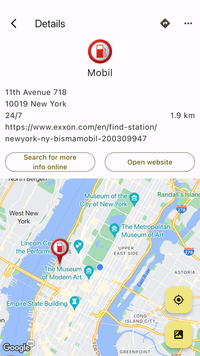 Gas Station & Fuel Finder Screenshot