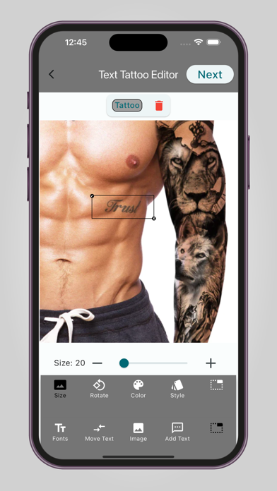 Tattoo Designs - Tattoo Maker Screenshot