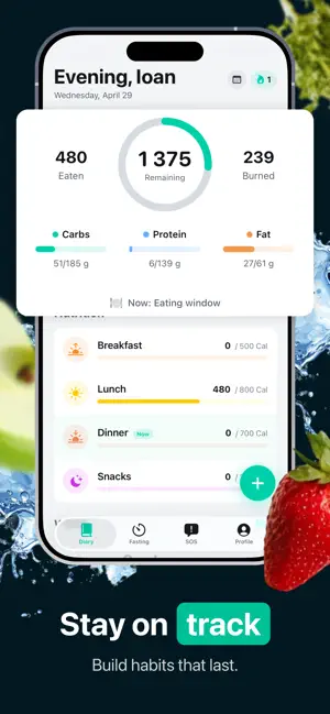 Phase: Fasting Calorie Tracker screenshot 3