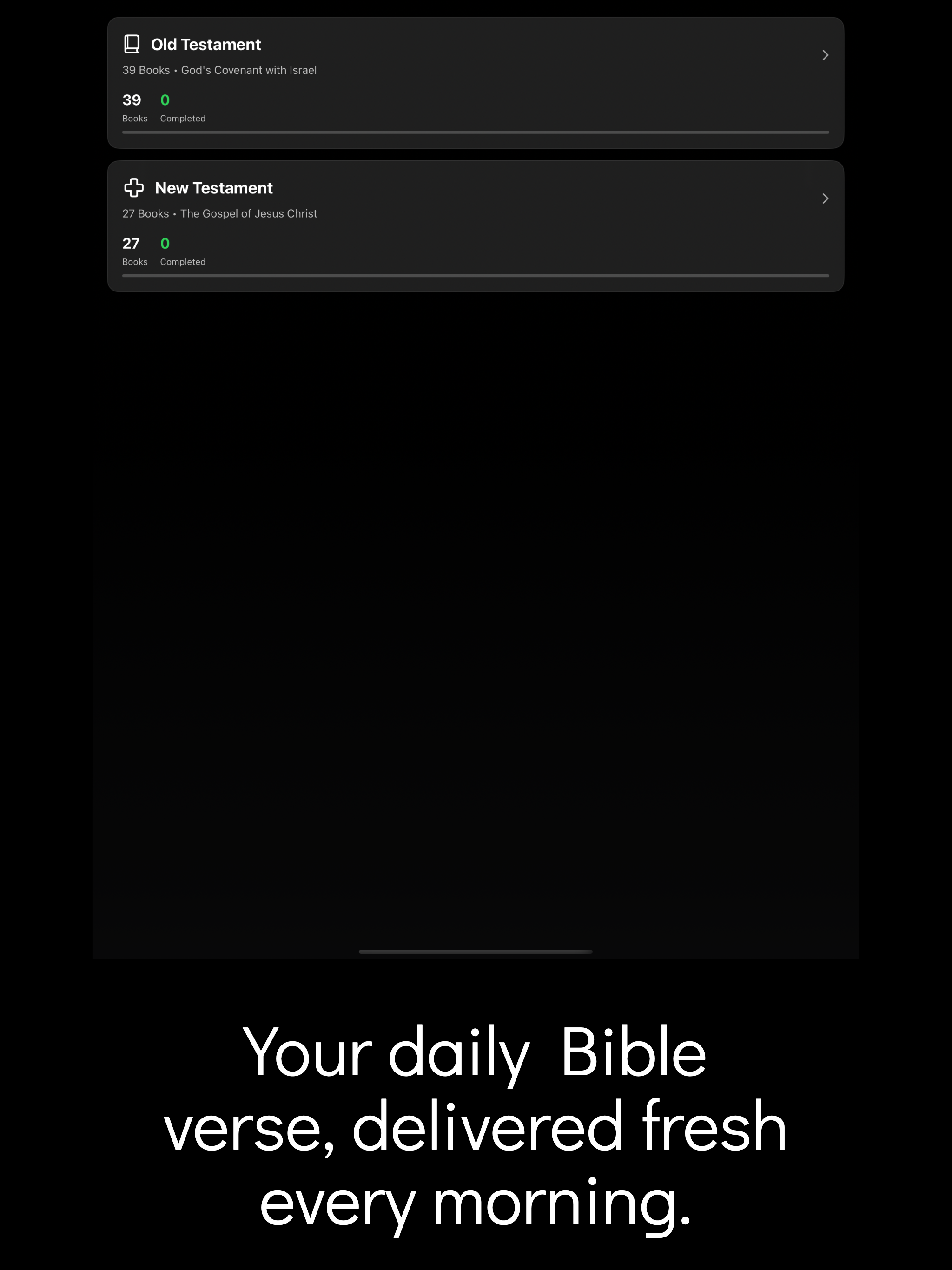 Daily Bible : Faith