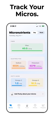 PocketScale: Macro Tracker Screenshot 6 of 10