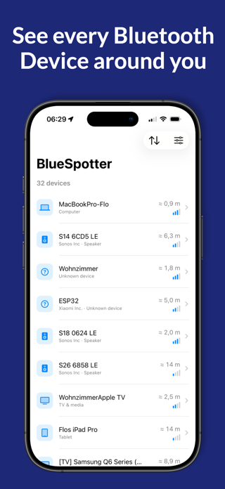 BlueSpotter Screenshot 1 of 3