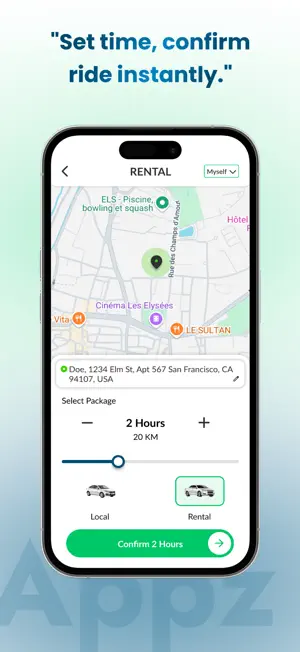 TaxiAppz User Pro screenshot 3