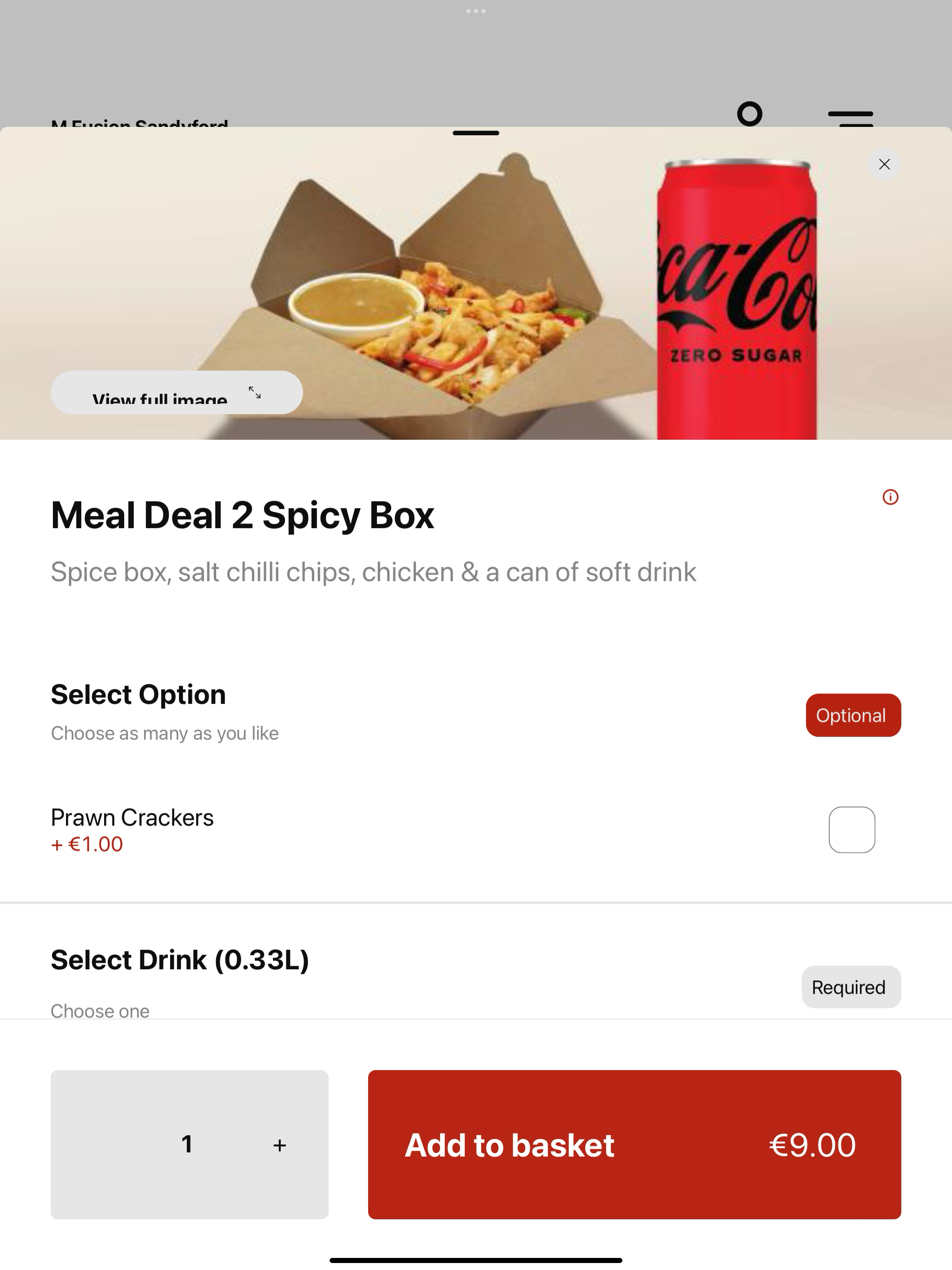 MFusion Chinese Takeaway