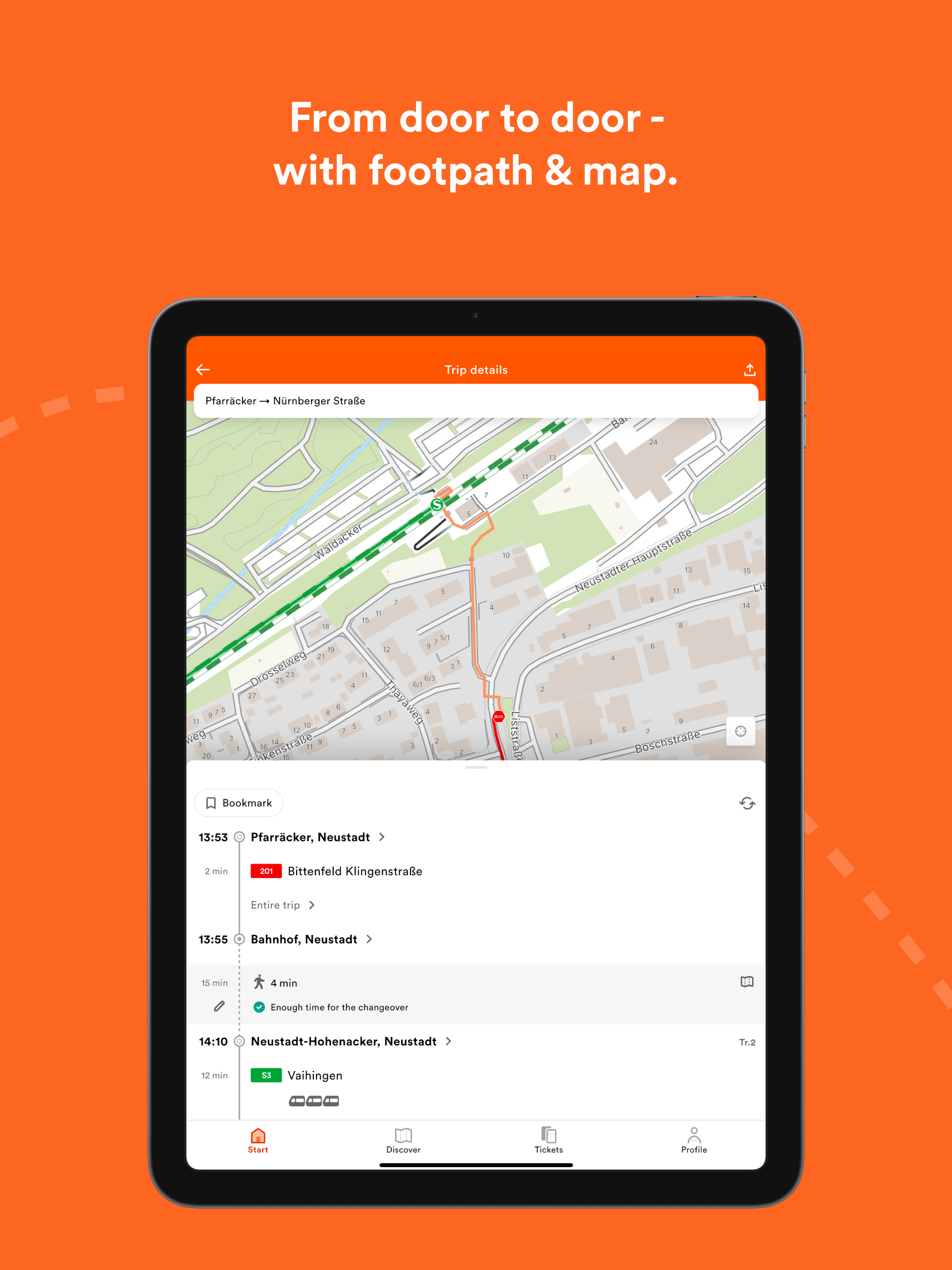 VVS Mobil - Trip planner