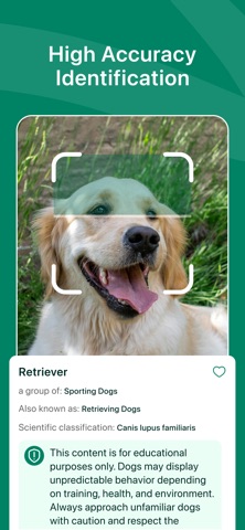 Dog Breed Identifier + AI iPhone screenshot