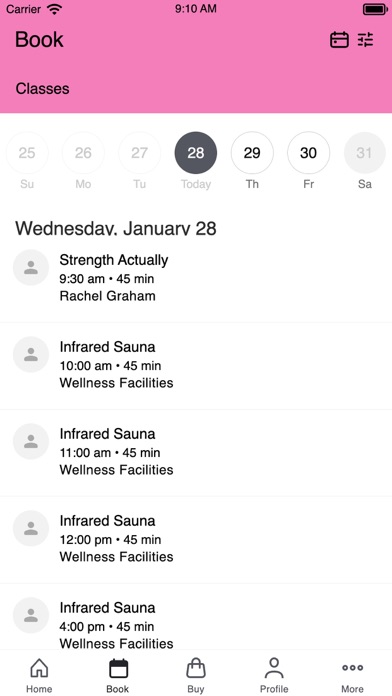 App screenshot