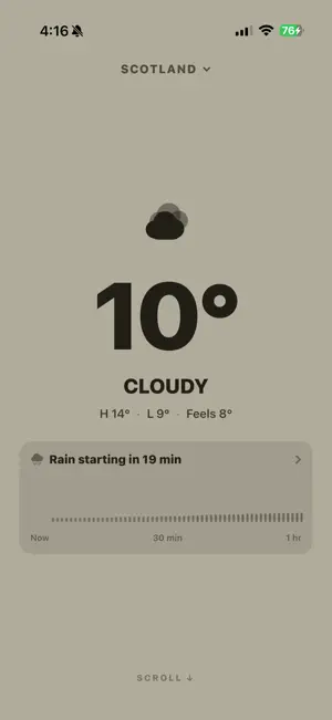 Fairweather Simple Weather screenshot 4