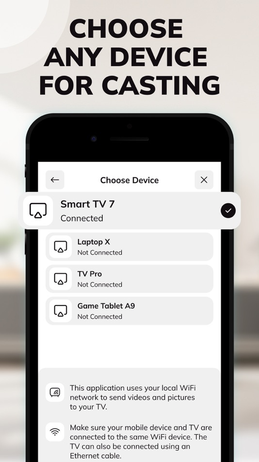 #4. Screen Mirroring: TV Smart App (iOS) โดย: Theresa Audrey