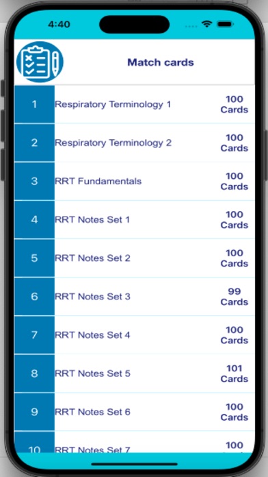 Screenshot #2 pour Respiratory Therapist Exam RRT