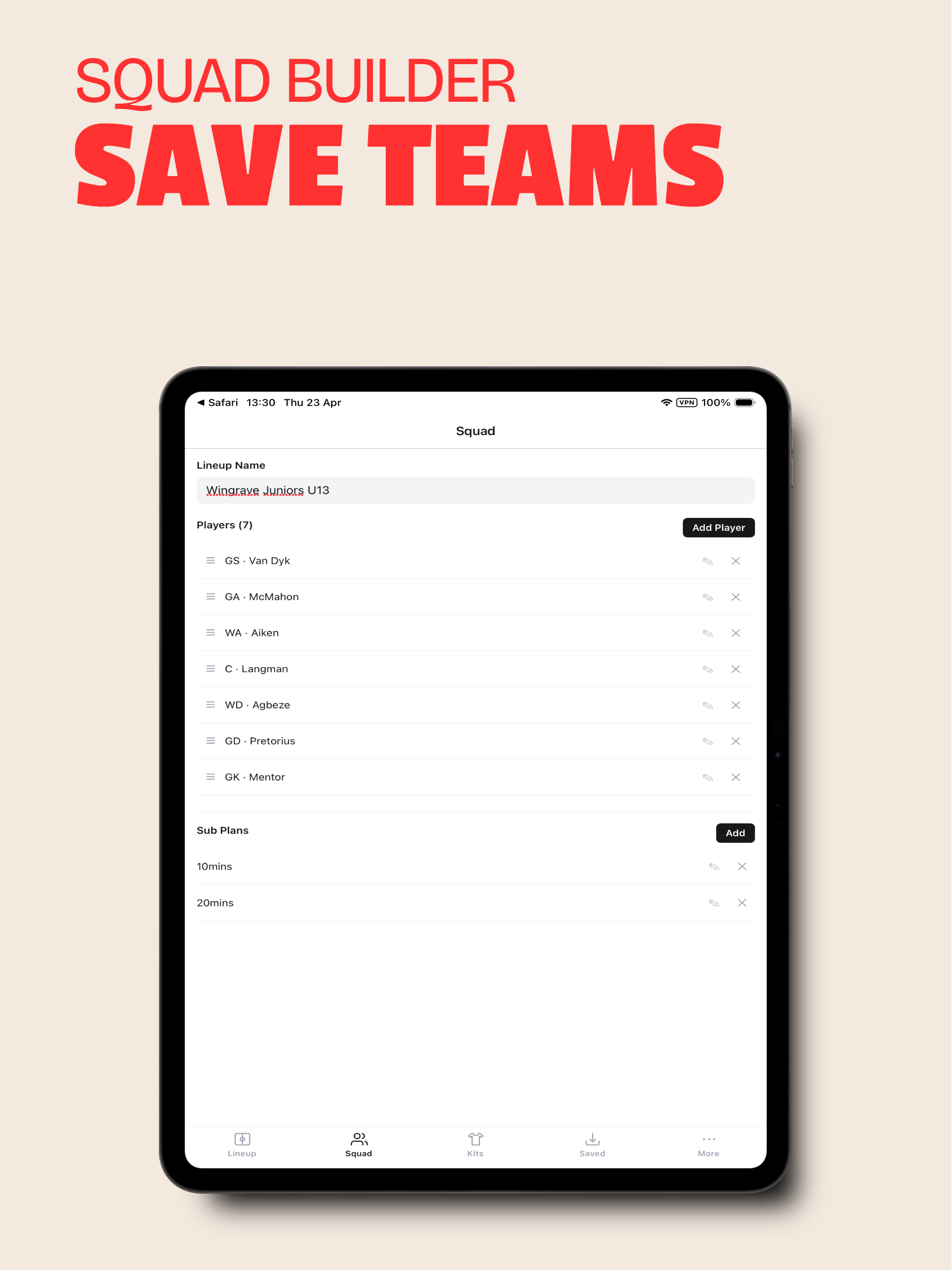 Netball Lineup screenshot 9