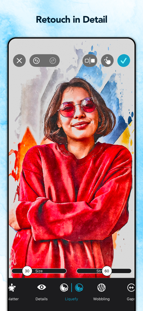Waterbrush Photo to Watercolor screenshot 4