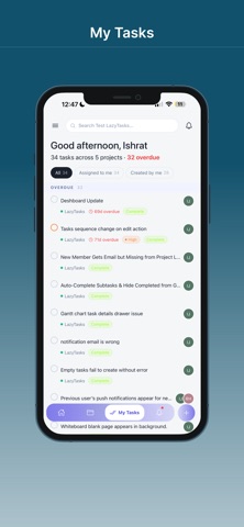 LazyTasks screenshot