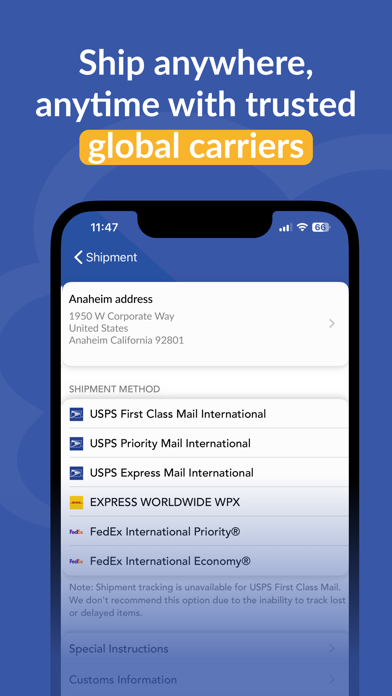PostScan Mail iPhone screenshot 6 - Business app