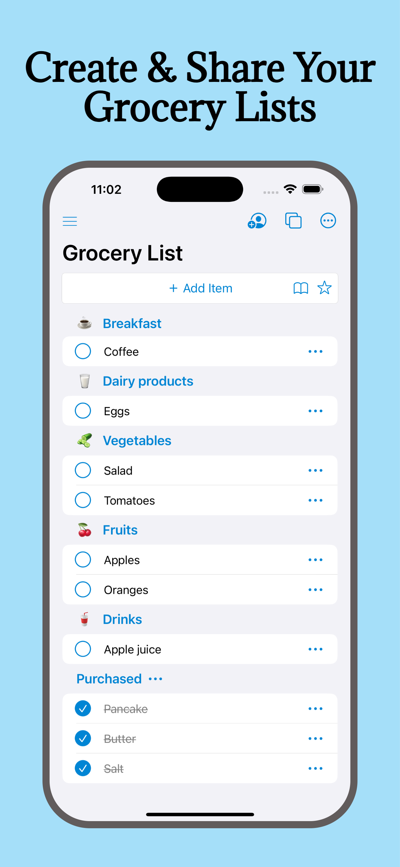 Shoppylist - Grocery List