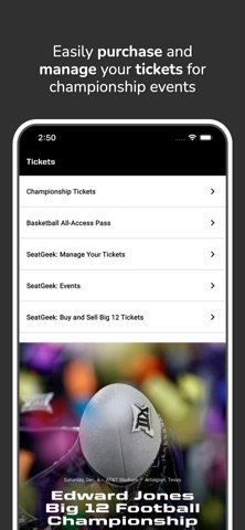 Big 12 Conference Screenshot 4 of 4