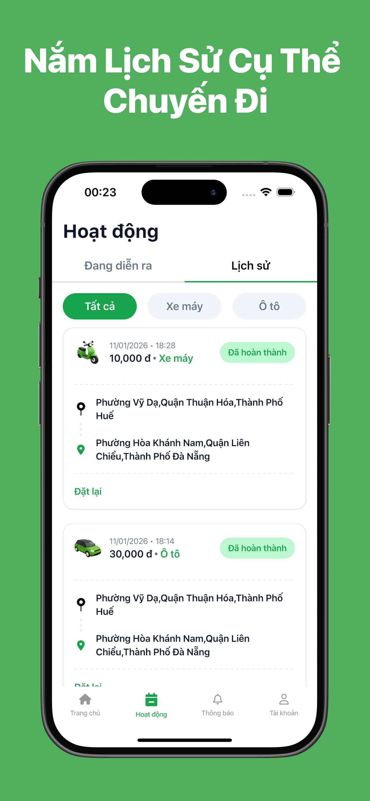 BGO: Taxi khu vực Krông Nô screenshot 5