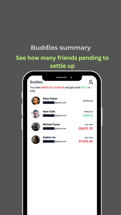 SplitBuddy - Split group bills screenshot-3