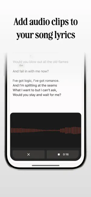 Spur: Lyric Studio screenshot 3
