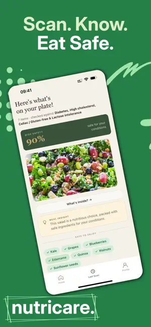 NutriCare AI: Scan Know Eat screenshot 1