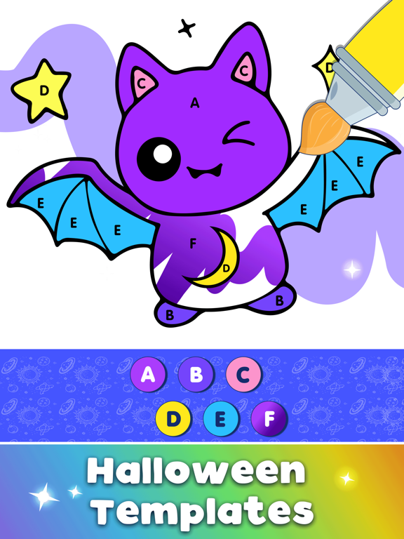 Baby & Kids Coloring Book Art iPad screenshot 3 - Education app