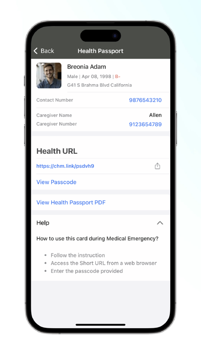 UMH Patient Portal iPhone screenshot 1 - Medical app