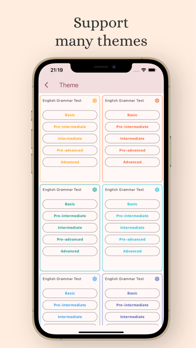 English Grammar Test & Quiz Screenshot