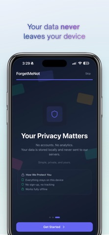 ForgetMeNot: Wallet Screenshot 6 of 7