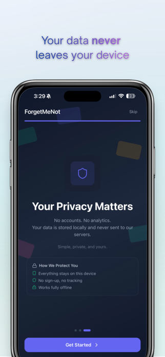 ForgetMeNot: Wallet Screenshot 6 of 7