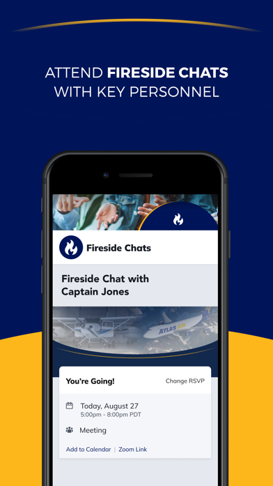 Atlas Cadet Academy iPhone screenshot 5 - Social Networking app