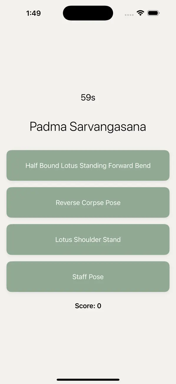 Screenshot #2 pour Name that Asana