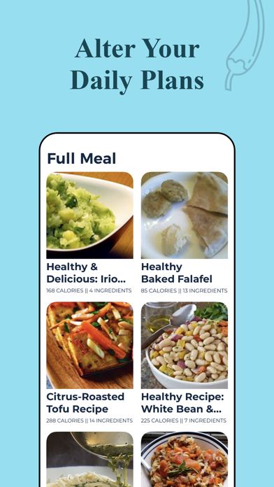 Screenshot #2 pour Meal planner+   - Healthy Food