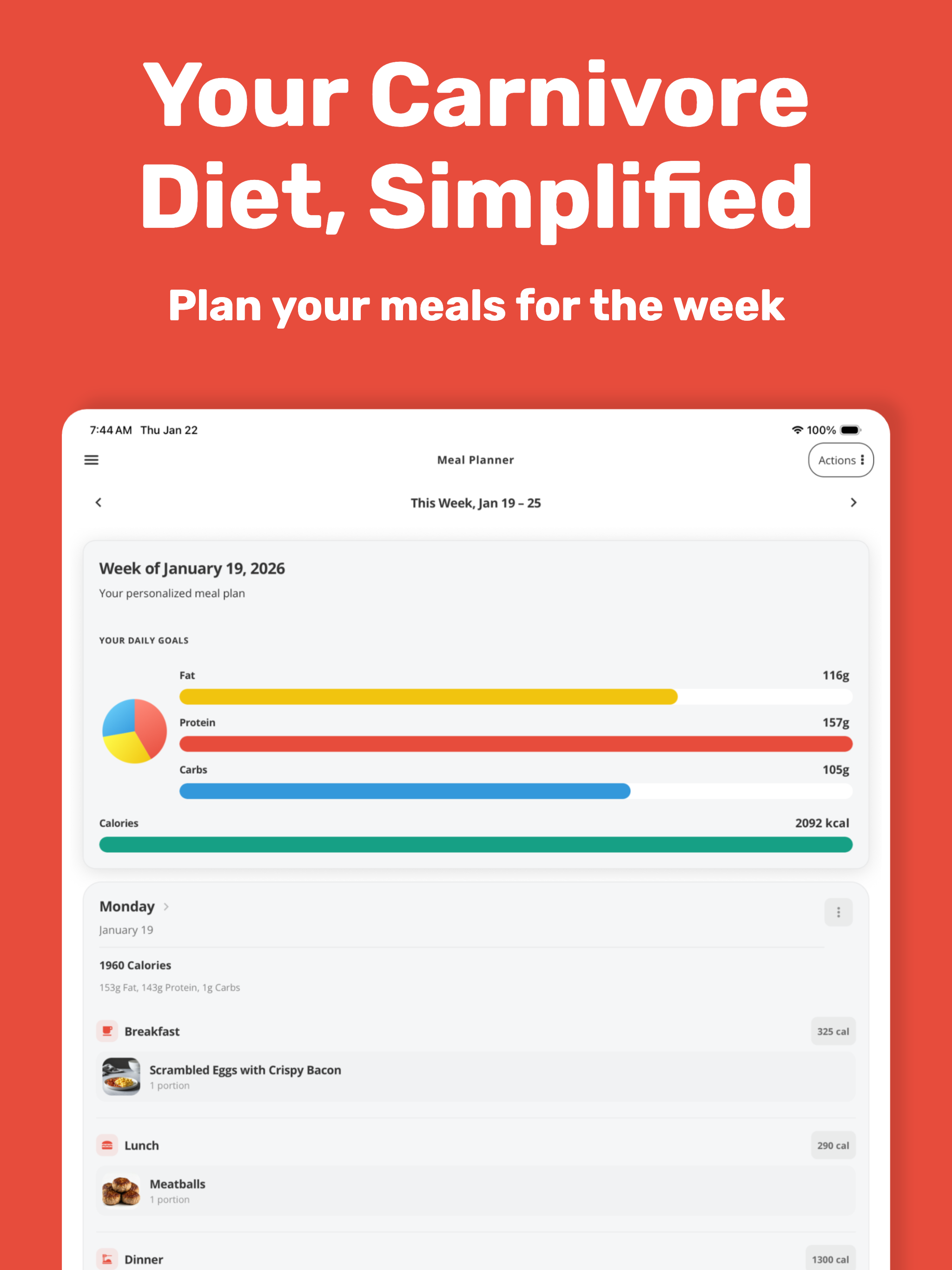 Carnivore Diet Tracker: Vore