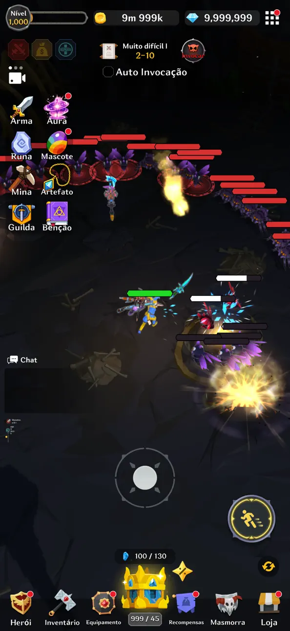 Weapon Master Idle: Action RPG Hack screenshot 5 - iOS game interface