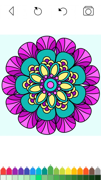 Mandala Coloring Pages Games screenshot-3