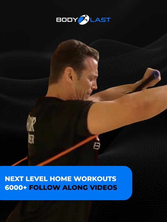 BODYLAST - Home Workouts iPad screenshot 1 - Health & Fitness app