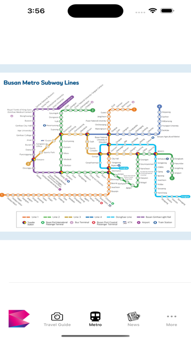 Screenshot #3 pour Busan Guide and Subway map