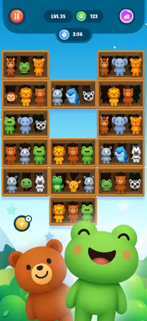 Animal sorting game for kids 3 screenshot 2