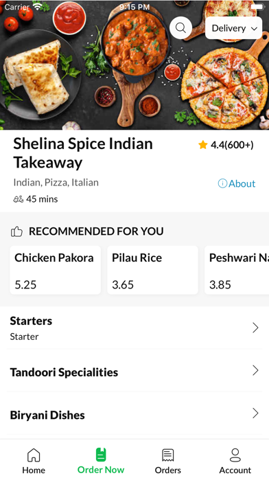 Shelina Spice Indian Takeaway Screenshot