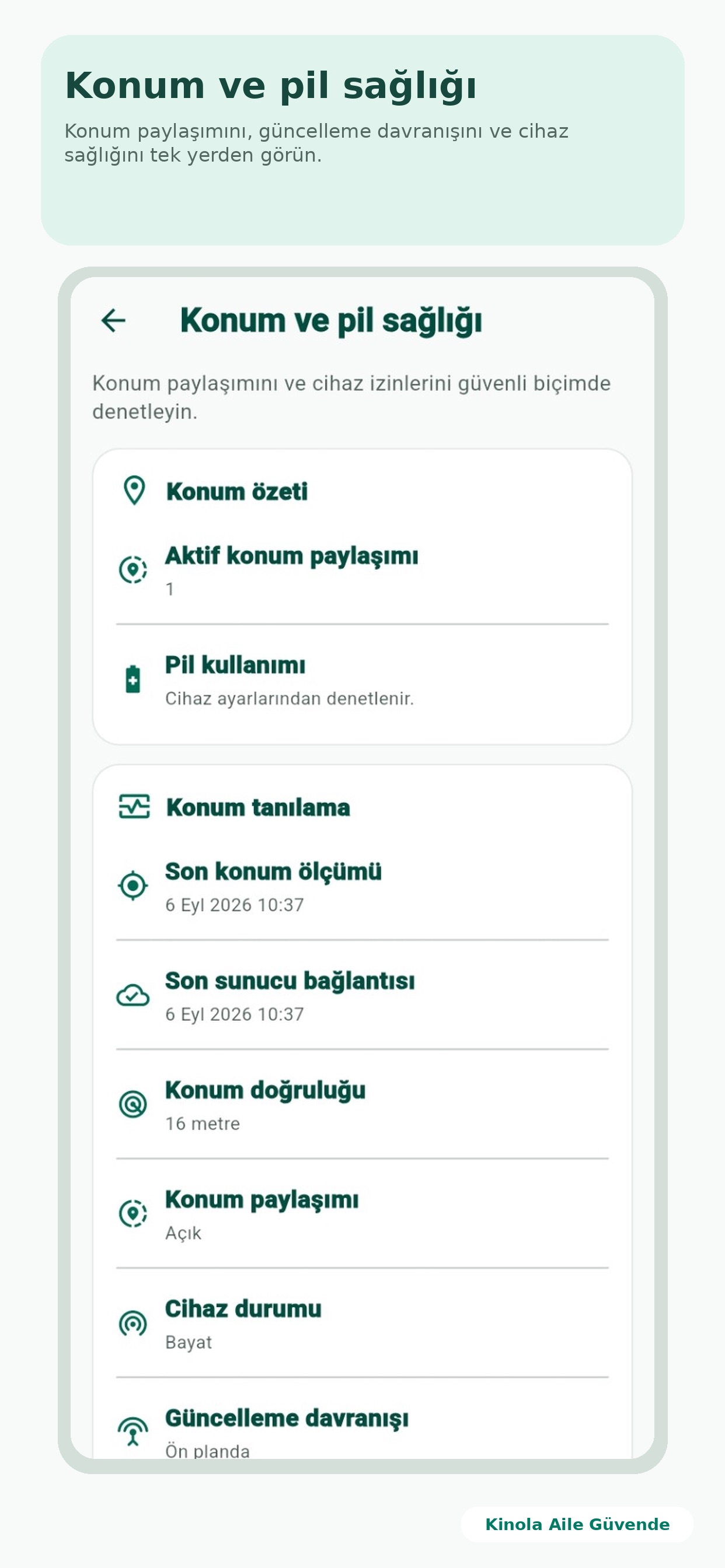 Screenshot 5 of Kinola Aile Güvende