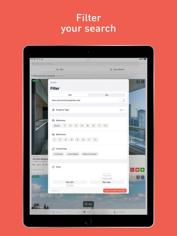 Property Finder — Real Estate iPad screenshot 5 - Lifestyle app