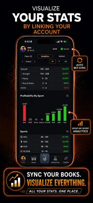 Juice Reel: Bet Tracker & Tips screenshot 3