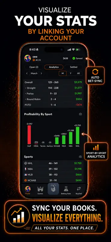 Juice Reel: Bet Tracker & Tips screenshot 3 of 6
