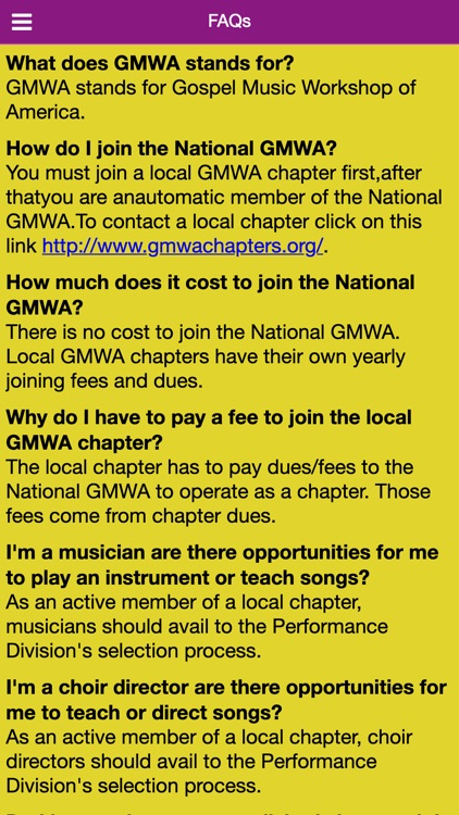 Gospel Music Workshop of Am. screenshot-4