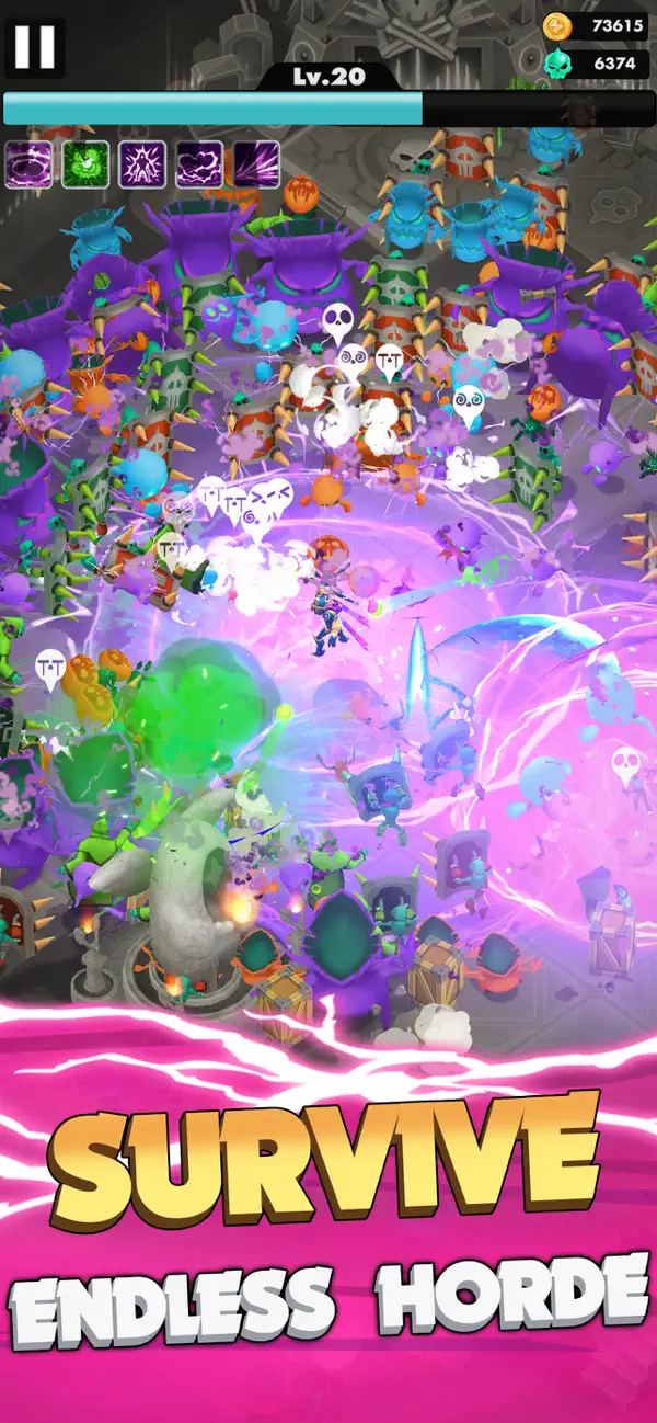 Undead Slayer: Offline Premium iOS Mod IPA screenshot 2 - iOS game interface