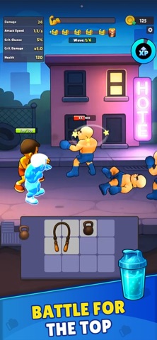 Healthy Fighter - Muscle Clash iPhone screenshot