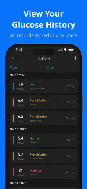 Blood Sugar & Glucose Tracker screenshot 4