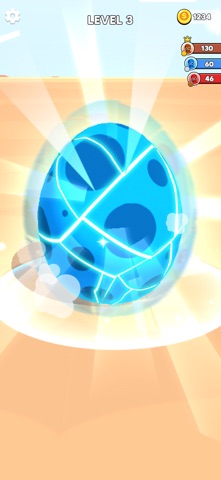 Dino Chaos: Crazy Race iPhone screenshot