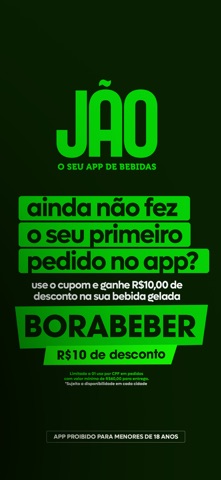 Jão Delivery de Bebidas iPhone screenshot 6