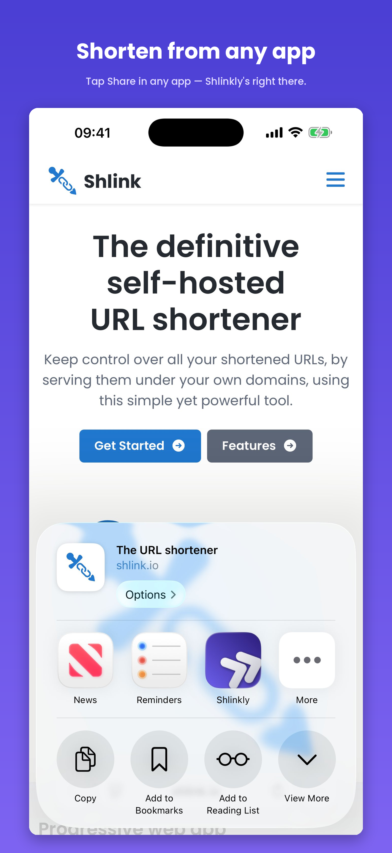 Shlinkly screenshot 7